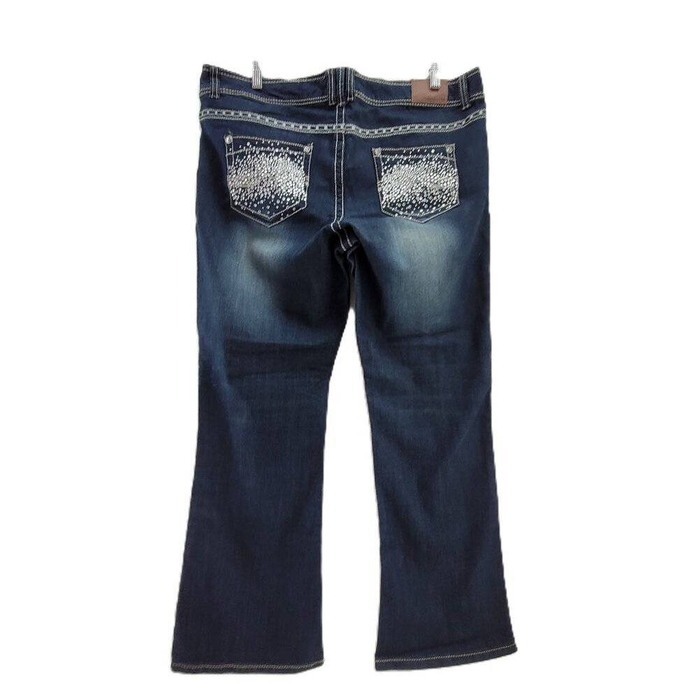 Maurices Dark Blue Boot Cut Jeans